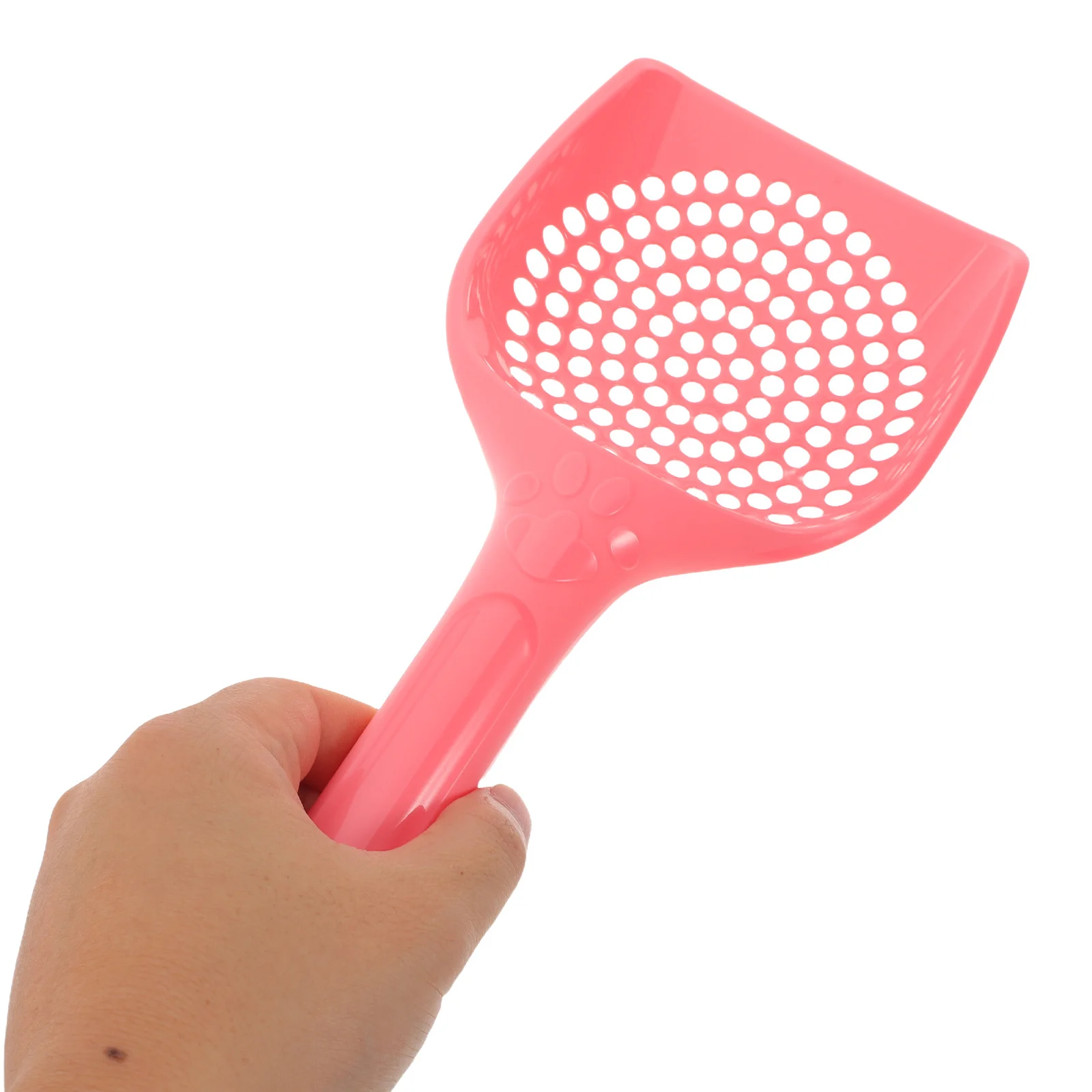 

Durable Pet Litter Scoop Stainless Steel Cat Poop Cleaner Long Handle Non Stick Portable Lightweight Easy Cleaning Pet Tool