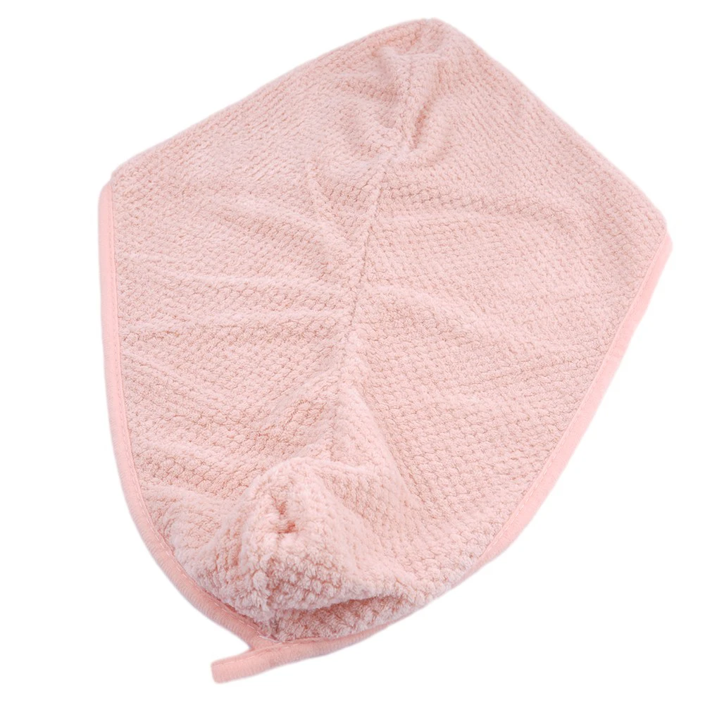 1pc Quick Dry Towel Coral Velvet Head Shower Cap Towel Hair Wrap Soft Microfibre Bath Turban 24x60cm Quickly Hair Dry