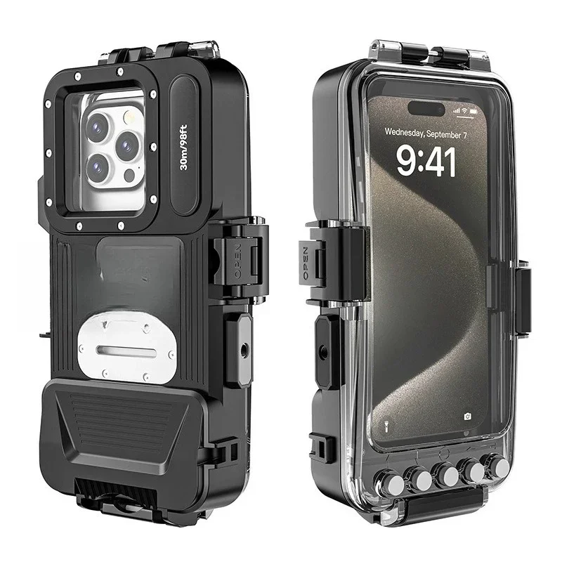 Suitable for a variety of mobile phones, 30 meters Bluetooth diving shell, waterproof