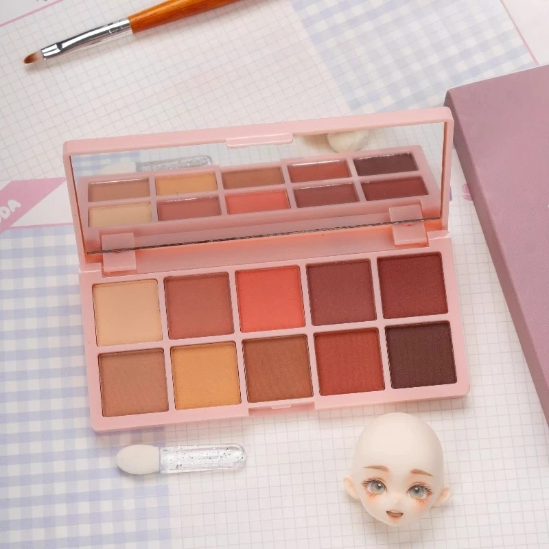

Clay Doll Color Powder Tray DIY Polymer Clay Handmade Tool for Making Anime Doll Character Face Body Coloring Craft Supplies