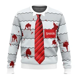 Shaun of the Dead Movie 24-25 New Fashion Anime Christmas Carnival brutto regalo per uomini e donne felpa con cappuccio girocollo moda Casual