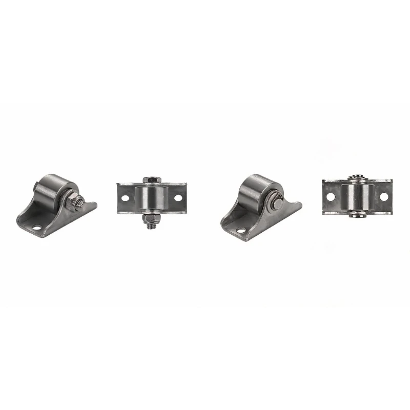 Bearing Pulley Wheel in a Fixed U-Shaped Steel Mount for Sliding Door, Small Carts, and Small DIY Mechanism Builds Top Sale