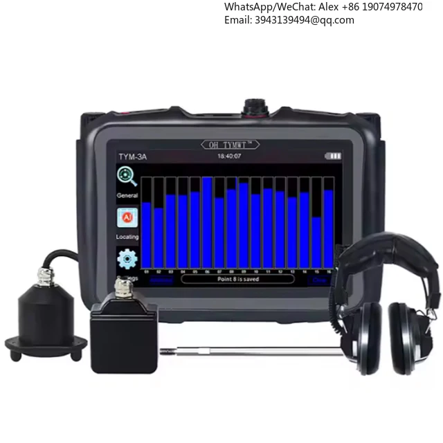 

Новое портативное оборудование TYM-3A для обнаружения утечек в наружных трубопроводах, тестер металлических трубопроводов