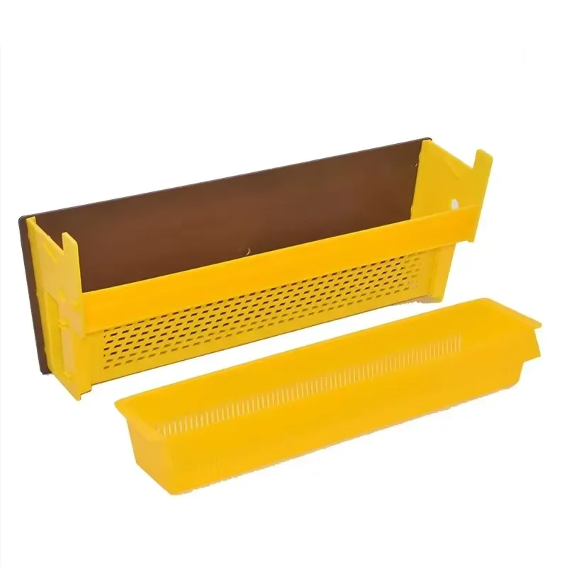 Detachable 10‑Frame Beehive Entrance Pollen Trap 30‑Pieces, Beekeeping Pollen Collecting Box with Unassembled Shipment