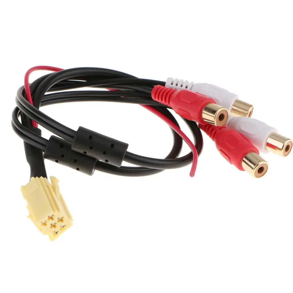 Cars, Other Vehicles Extension Cable for USB / AUX 4RCA Accessory Input