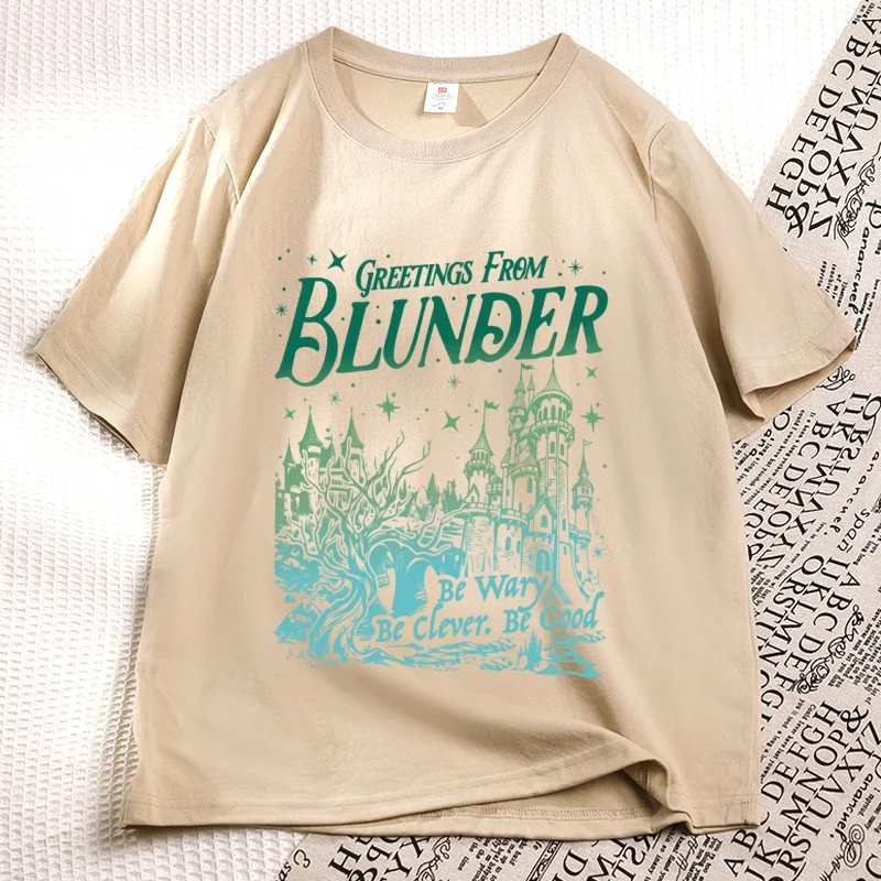 One Dark Window T Shirt Be Wary Be Clever Be Good T-Shirt Men Women Casual Cotton Short Sleeve Round Neck Printed Tshirts