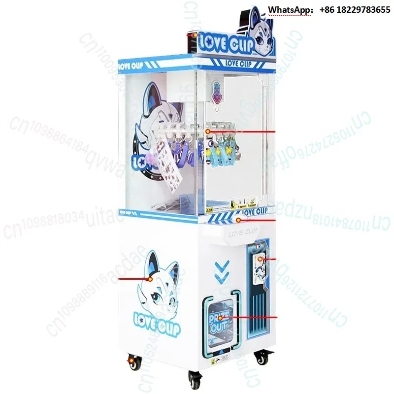 2024 N-e-w ماكينة ممر تعمل بقطع النقود المعدنية Gi-ft Ga-me ماكينة تعمل بالعملات المعدنية ماكينة مخلب المبيعات التجارية مركز الدمية Ga-me #1