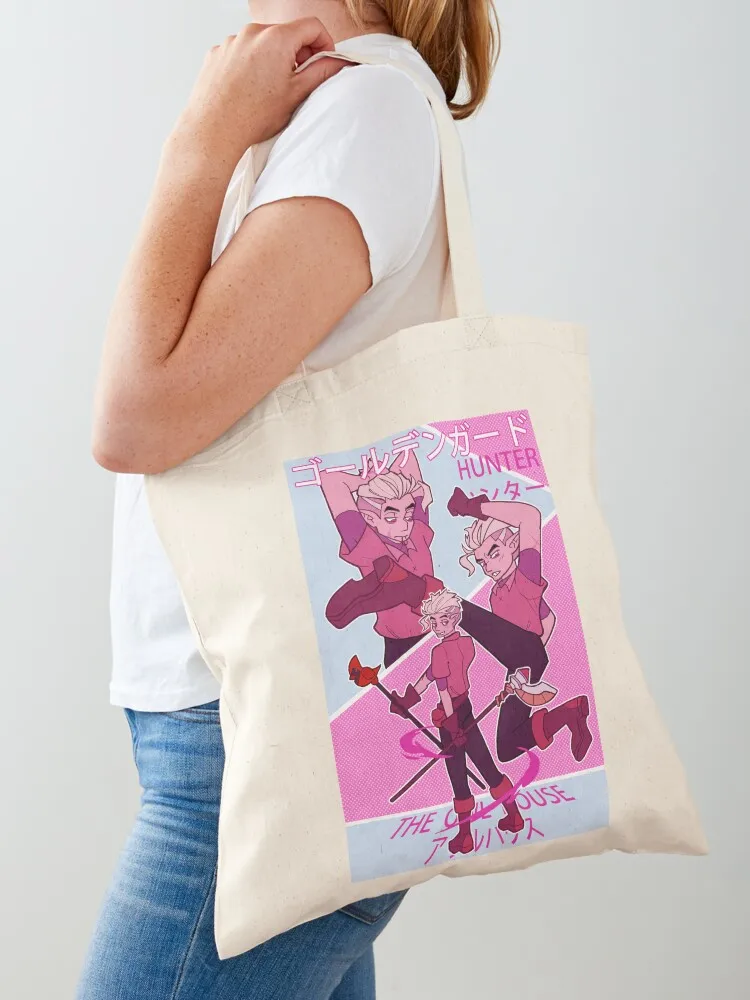 Hunter Anime Poster Tote Bag canvas tote bag shopping trolley bag bags for women hand bags