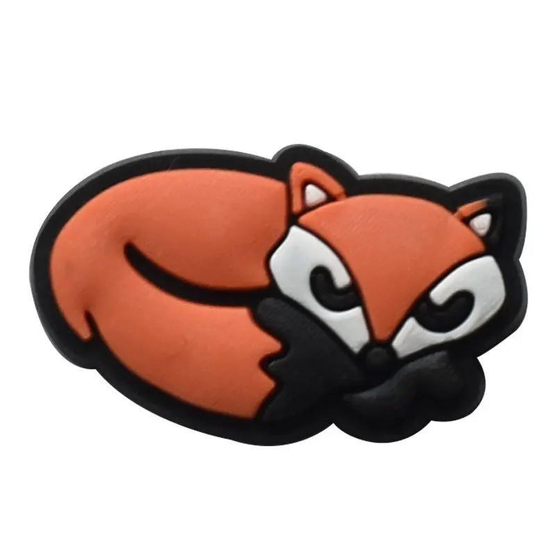 New 1Pc Cutes Animals Shoes Charms for Crocs Shoes Accessories Decorations Designer Women Shoe Charms Pins Kids Xmas Party Gifts image 4