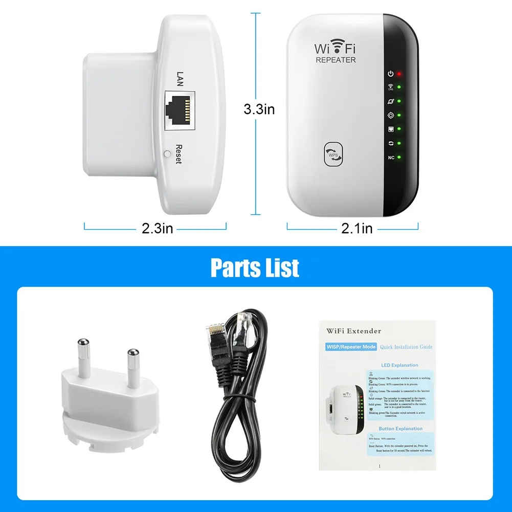 300Mbps Wireless WIFI Repeater Remote Wifi Extender WiFi Amplifier 802.11N Booster Repetidor Amplifier WiFi Reapeter Europe