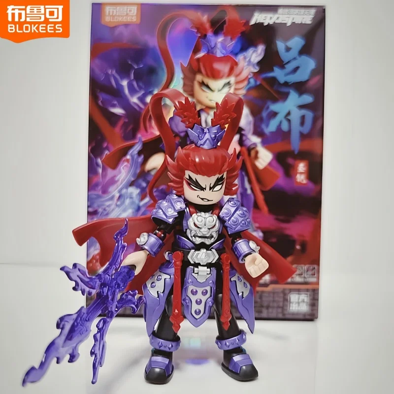 

Blokees Heroes Unlimited Building Block Люди Lubu Красный Кролик Подвижная Модель Украшения Сращивание Коллекция Подарочные Игрушки