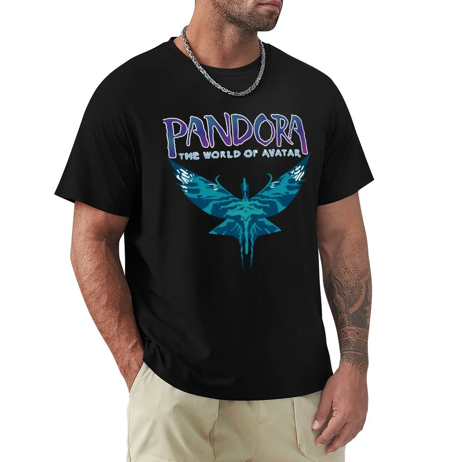 Pandora T-Shirt graphic t shirts plus size clothes oversizeds street wear plain black t shirts men