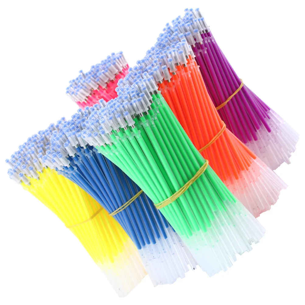 50 قطعة عبوات أقلام جل حبر فلورسنت مشرق عبوات كتابة تدفق سلس بديل للدراسة المدرسية أدوات تدوين الملاحظات الإبداعية #2