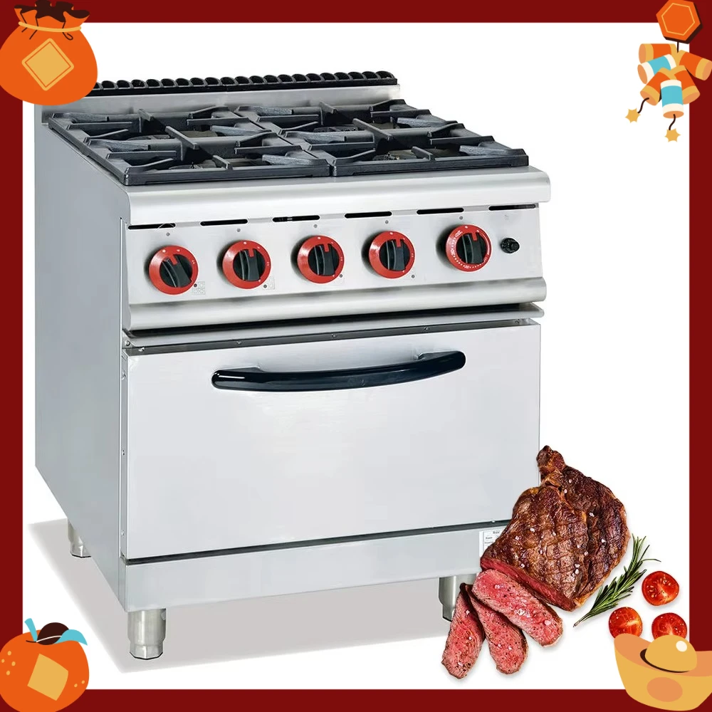 Hot Sale Freestanding Four Burner  Range With Oven 4-burner  Range With  Oven Burner for Sale