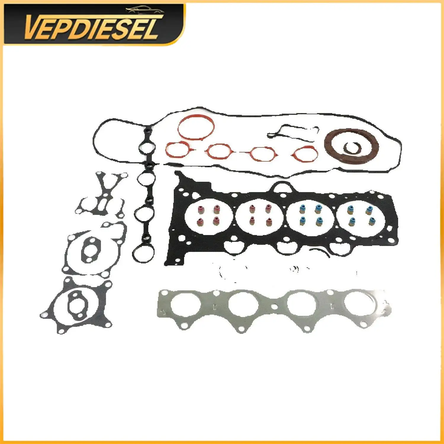 

20910-2BU06 Engine Overhaul Gasket Set for Hyundai Accent Lafesta Sonata Tucson Kia K4 KX3 Optima Soul 1.6T 2011-2019