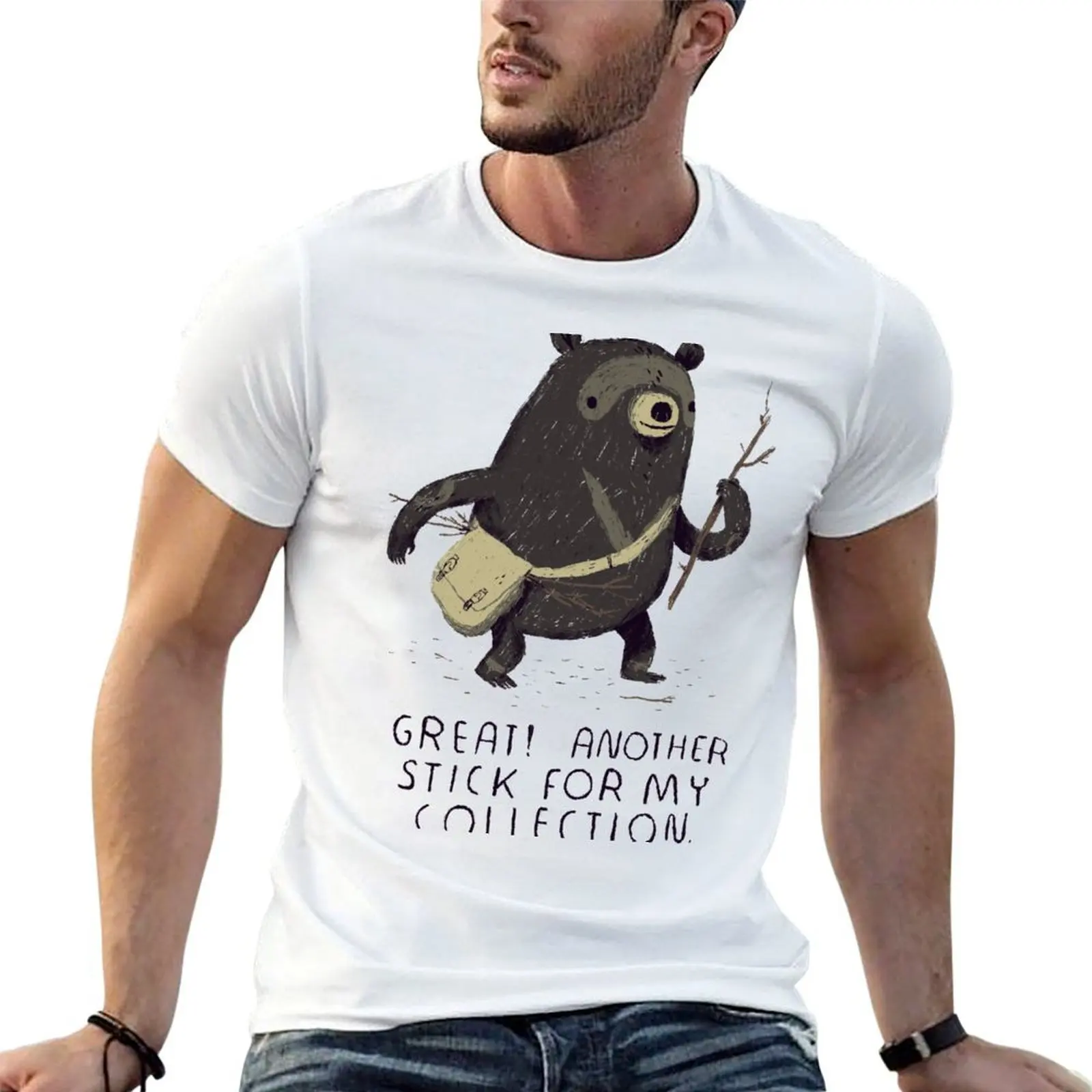 

another stick T-Shirt man t shirt summer man graphic t shirt T-Shirt