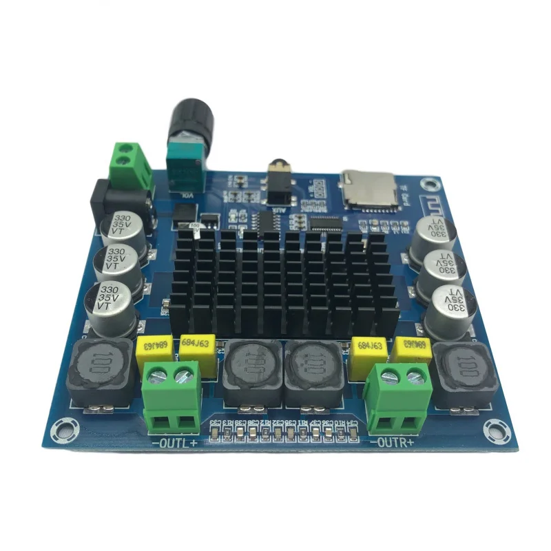 

XH-A314 Bluetooth5.0Digital Amplifier BoardTPA3116Ultra-Clear Experience SupportTFCardAUXSynchronous Input