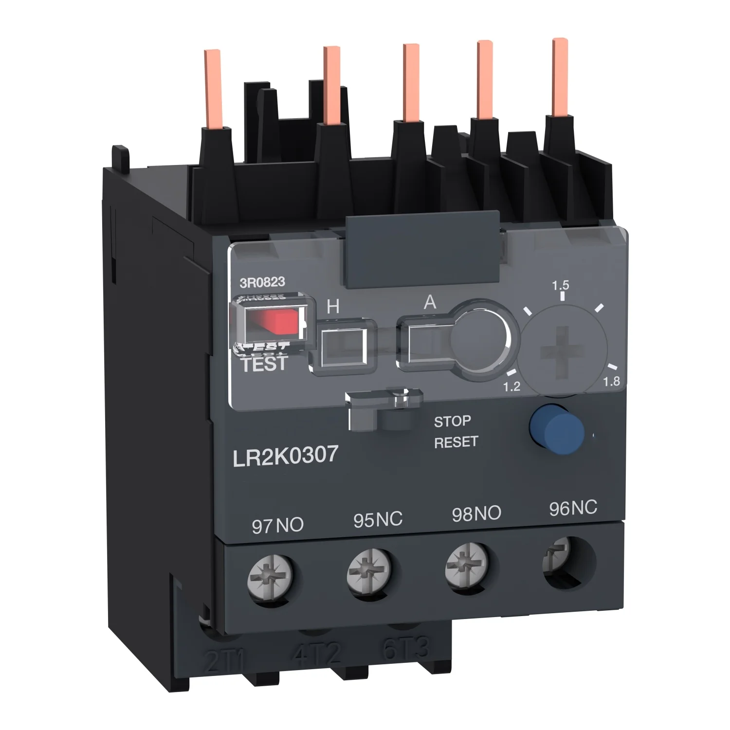 

LR2K0307 LR2-K0307 TeSys K - differential thermal overload relays - 1.2...1.8 A - class 10A