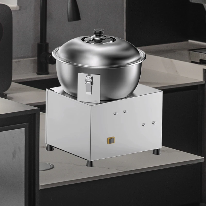 Commercial Dough Mixer Machine 3/5/8kg Capacity Stainless Steel Automatic Dough Kneader For Bakery Food Processing Equipmen