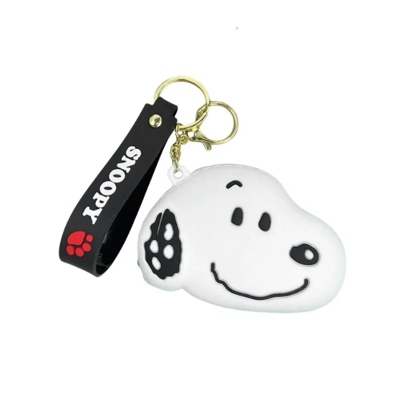 Snoopy cartoon peryferyjny kreatywny silikonowy mini torebka na monety brelok etui wisiorek wysokiej wartości akcesoria dla najlepszych przyjaciół