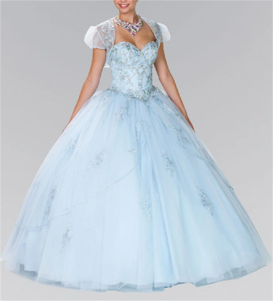 Shiyicey 2024 Sweetheart Appuliques Quinceanera Floor Length Princess Birthday Dress Party Evening Elegant Luxury Ball Gowns