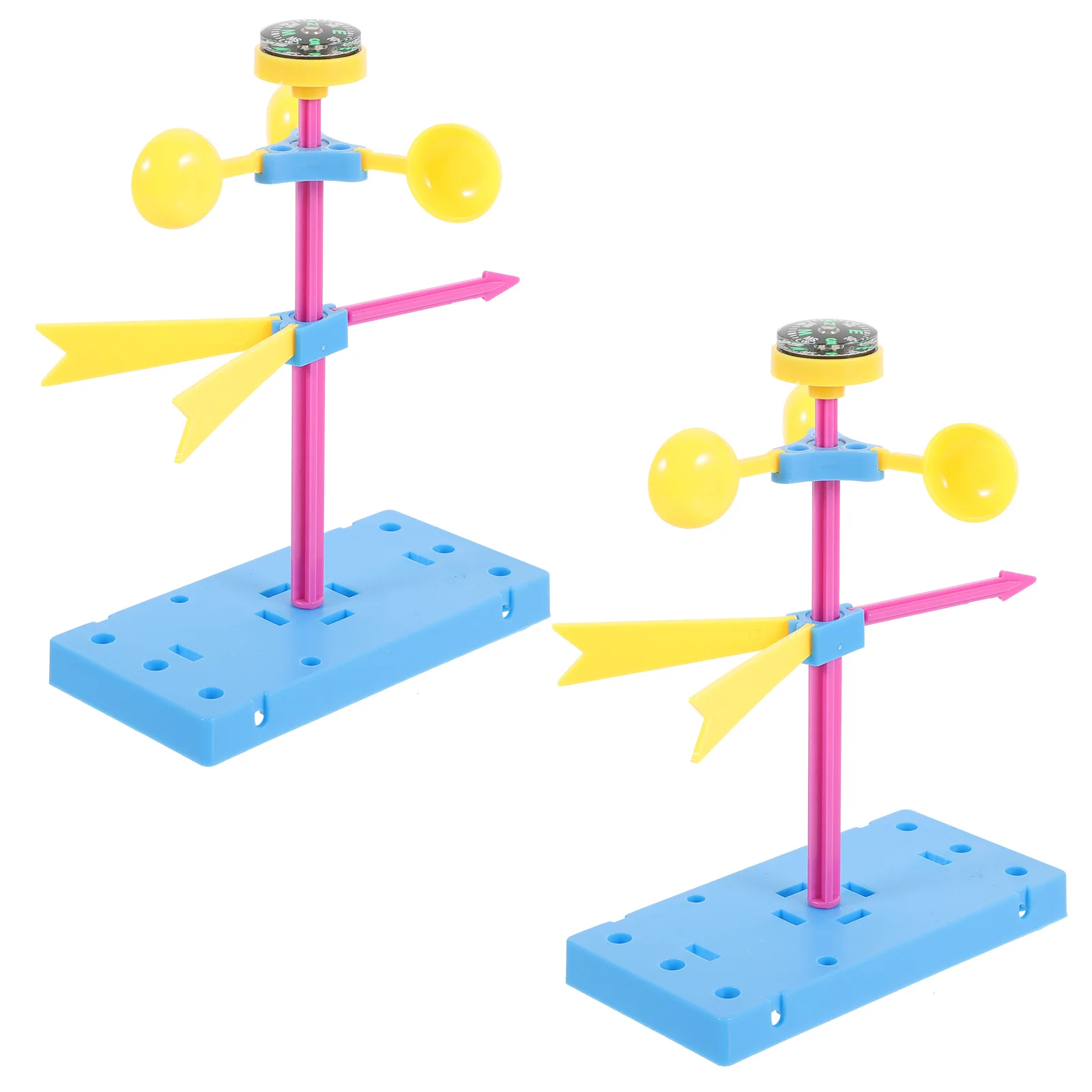 2 قطعة ريشة الرياح اللعب التعليمية تجميع عدة الاطفال تجربة علمية لتقوم بها بنفسك الهندسة التعلم هدية لتقوم بها بنفسك الرياح ريشة اللعب