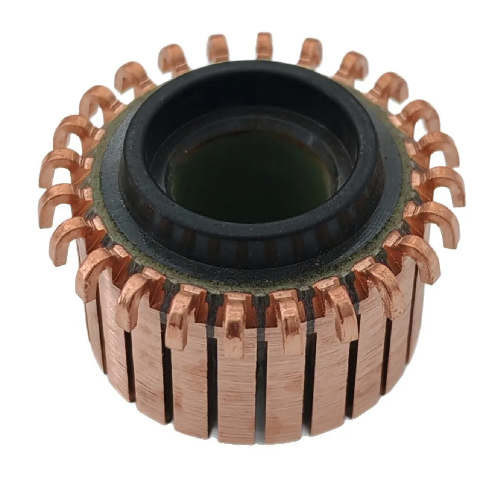 23.2*10*14.7*24P Dhy-2093-24 Is Suitable for Dongcheng Z1C-Ff02-20 Hammer Drill Motor Commutator, the Same Size Is Universal