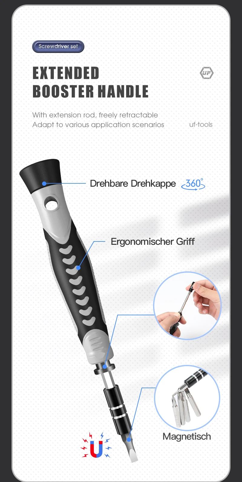 130 in 1 Precision Screwdriver Set Portable Hand Tool Kits Magnetic Bits Mine Small for Xiaomi Mobile Cell Phone PC Watch Repair