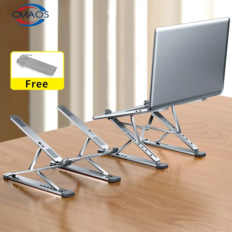 CMASO NEW N8 Regulowana podstawka pod laptopa Aluminium do tabletu Macbook Podstawka pod notebooka Stół chłodzący Składany uchwyt na laptopa A