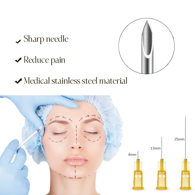 Ruhr thread connector Small Ne-edle Disposable Sterilize Injector meso Need-le Nano tools