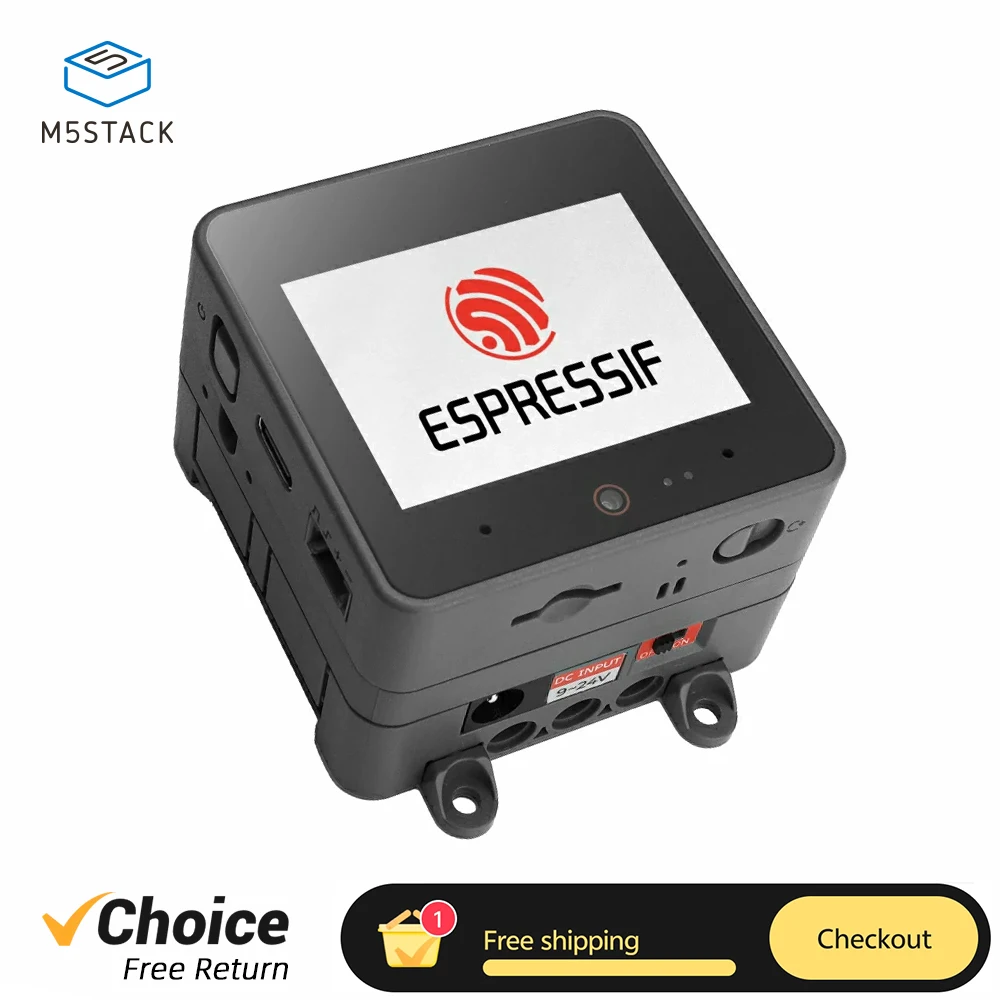 

M5Stack CoreS3 Комплект фрезерного станка с резьбой ESP32-S3 Модуль SoC Шлюз H2 WIFI 2,0 "сенсорный экран для разработки проектов DIY