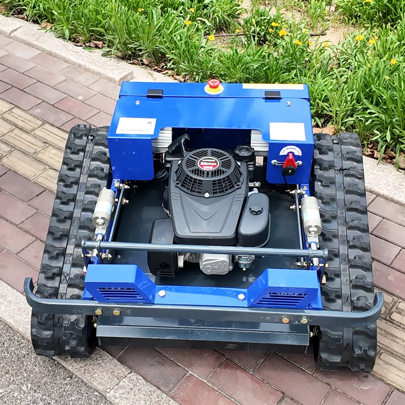 リモートコントロール芝刈りロボット芝刈り機、全地形対応自走式芝刈り機、4ストロークサイクルカスタマイズ可能