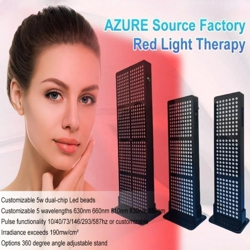 red therapy lamp near infra full body 660nm 850nm device machine infra led  light  panel