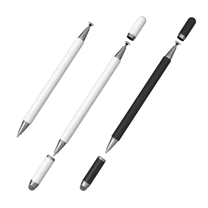 Universal 2in1 Stylus Pen for Tablet Mobile Android iOS Phone iPad - Capacitive Screen Touch Pen for Drawing