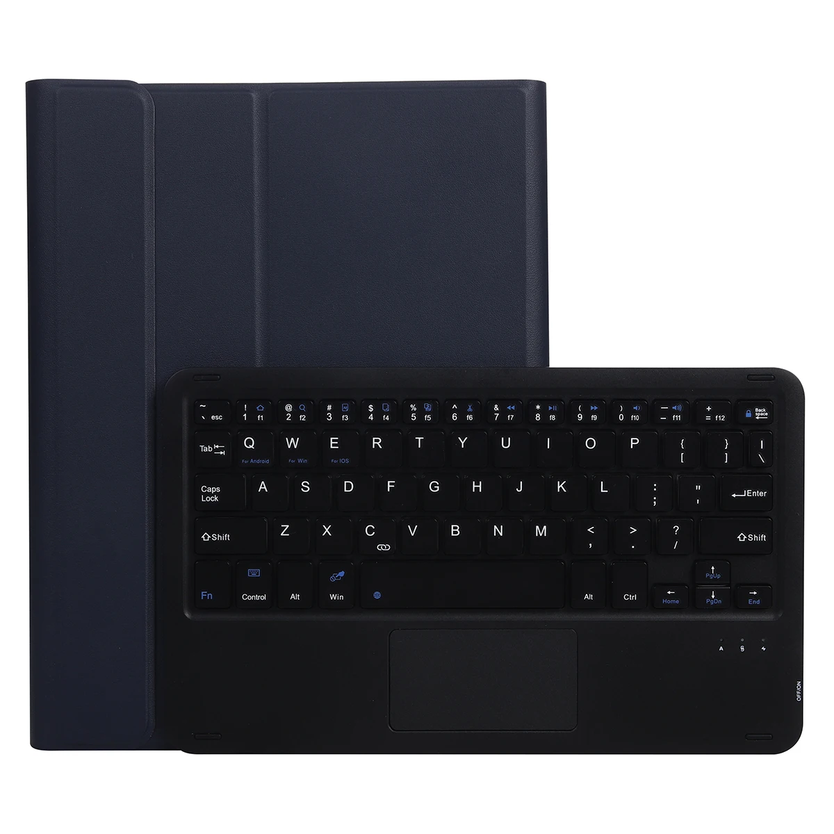 Bluetooth Keyboard Leather Case for iPad Pro 11-inch (2018) (2020) (2021) (2022) / iPad Air 11 (2024) / Air (2022) / (2020)