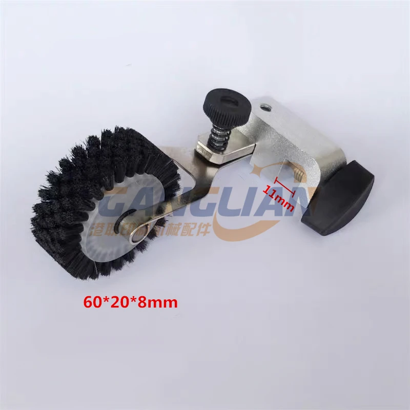 1 Pair Rubber Wheel Brush Wheel For Laminating Machine Gilding Press Hot stamping machine Die Cutting Machine Printing Machine