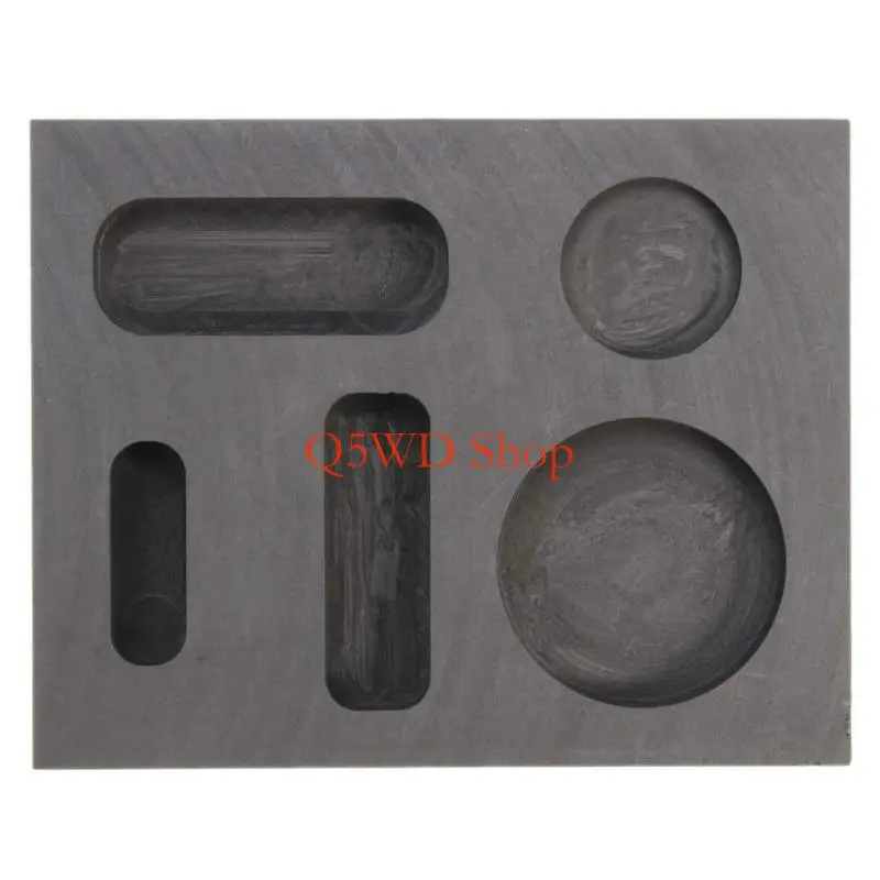 Q5WD الصب الحبيبي قالب 5 في 1 القالب عملة كوين كومبو ذوبان القالب متين