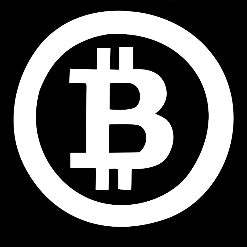 Large Bitcoin Car Sticker Cryptocurrency Blockchain Freedom Sticker Vinyl Car Window Decal