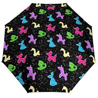 8-Rib 3 Fold Auto Umbrella UV Protection Sun Classic Balloon Animal Umbrella Colorful Print Rain Cool Fold Folding Umbrellas