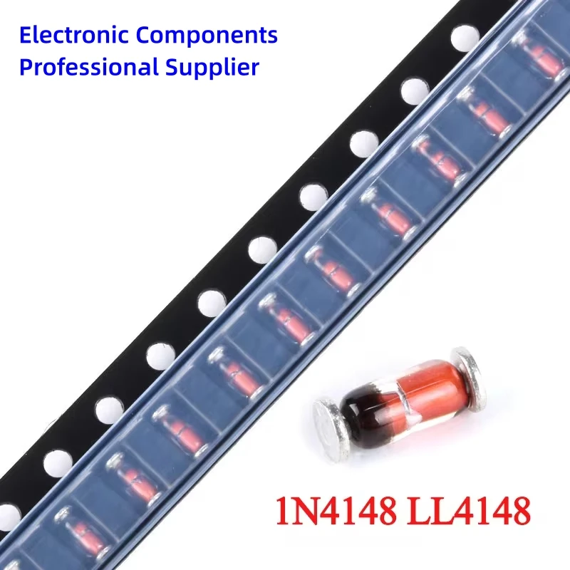 2500Pcs/Reel SMD Switching Diode LL4148 1N4148 Glass Cylinder 1206 Package LL34 IN4148 200mA 75V