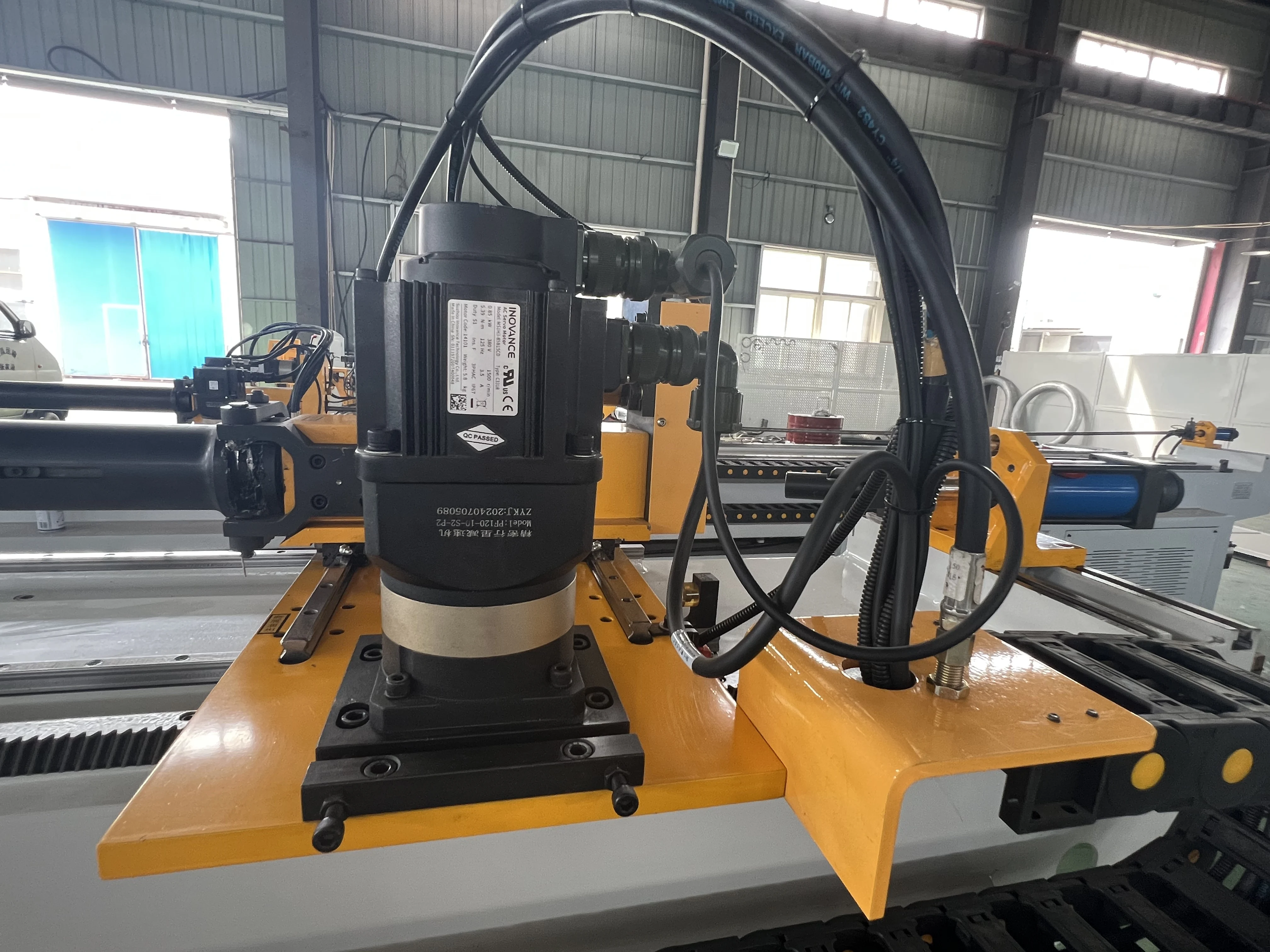 High Quality Hydraulic Exhaust Stainless Steel Metal Pipe Bending Machine