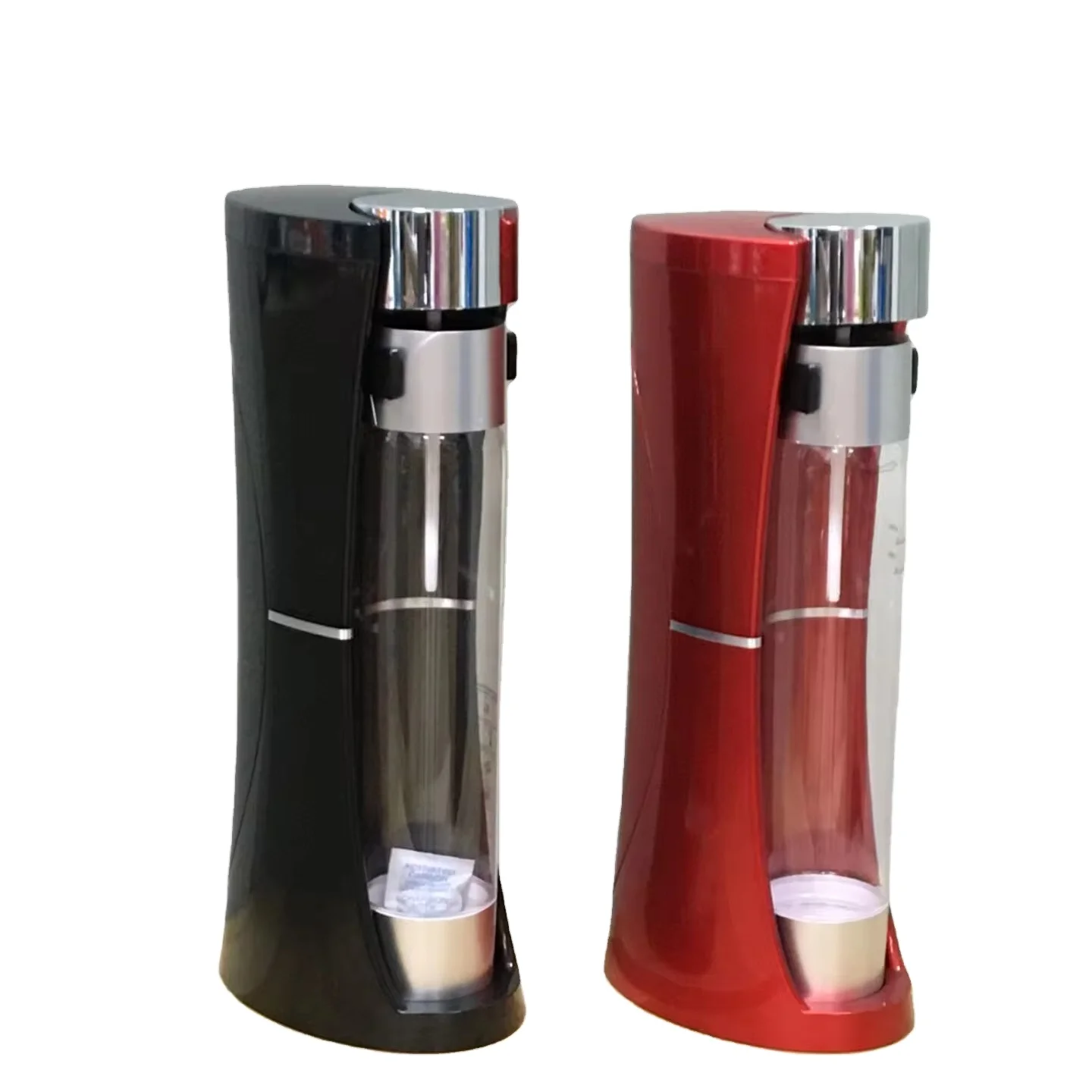 

Myteck China Soda Water Making Wholesale Highend 1Litre Home Carbonated Water Soda Maker With Glass Bottle