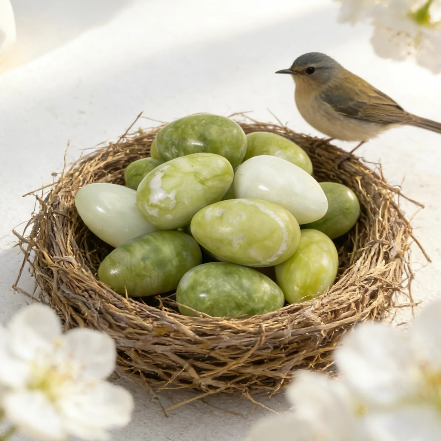 Random 1PC XiuYan Egg,Stone Collections,Excellent Gifts,Family And Friends Gift,Home Decoration,DIY Decorations,Holiday Gift.
