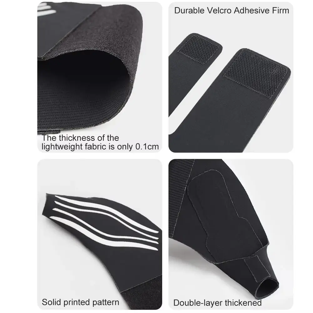 Nylon Warp Knitting Fabric Sport Wrist Guard with Fastener Tape Adjustable Wristband Ultra Thin Thumb Protective Sleeve Unisex