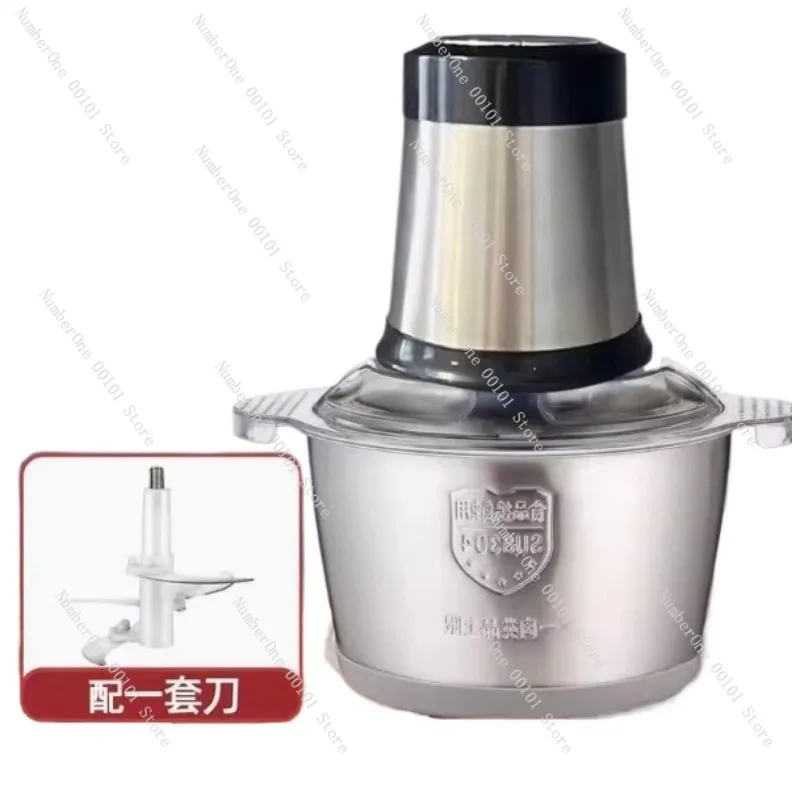 

Multi-Functional Garlic Peeler and Electric Meat Grinder, Fruit and Vegetable Chopper for Home Use, Kitchen Tool for Chopping