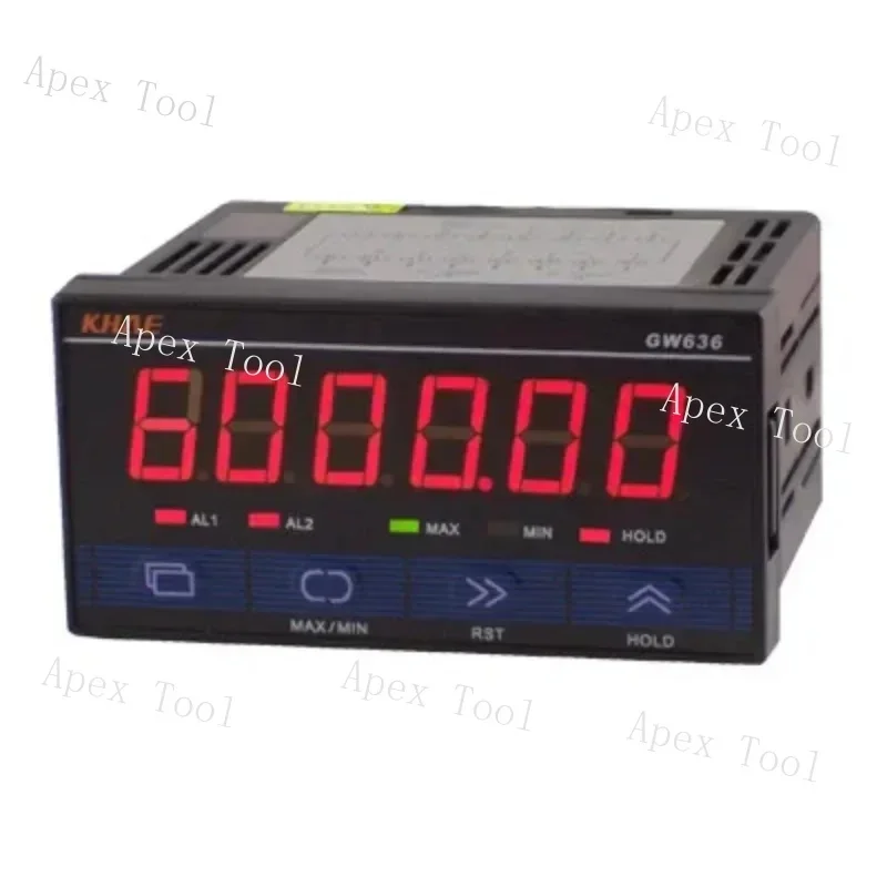 GW636 Pulse Meter/counter/tachometer/RS485 Communication MODBUS Protocol/power Supply 24V AC/DC