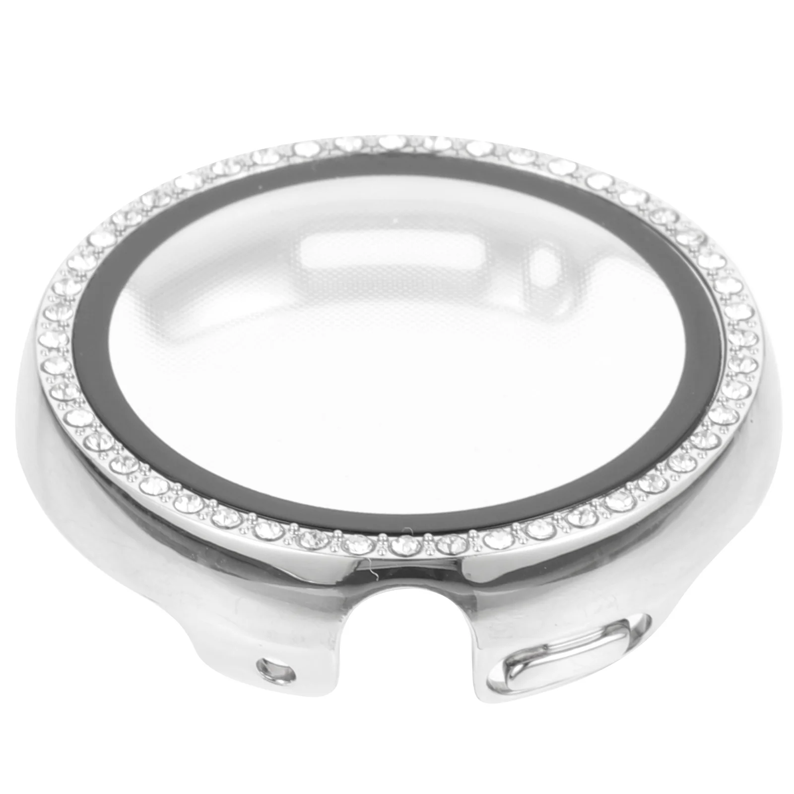 

Fashion Rhinestone Watch Cover for Watch Easy Install No Strap Removal Smartwatch Protective Shell