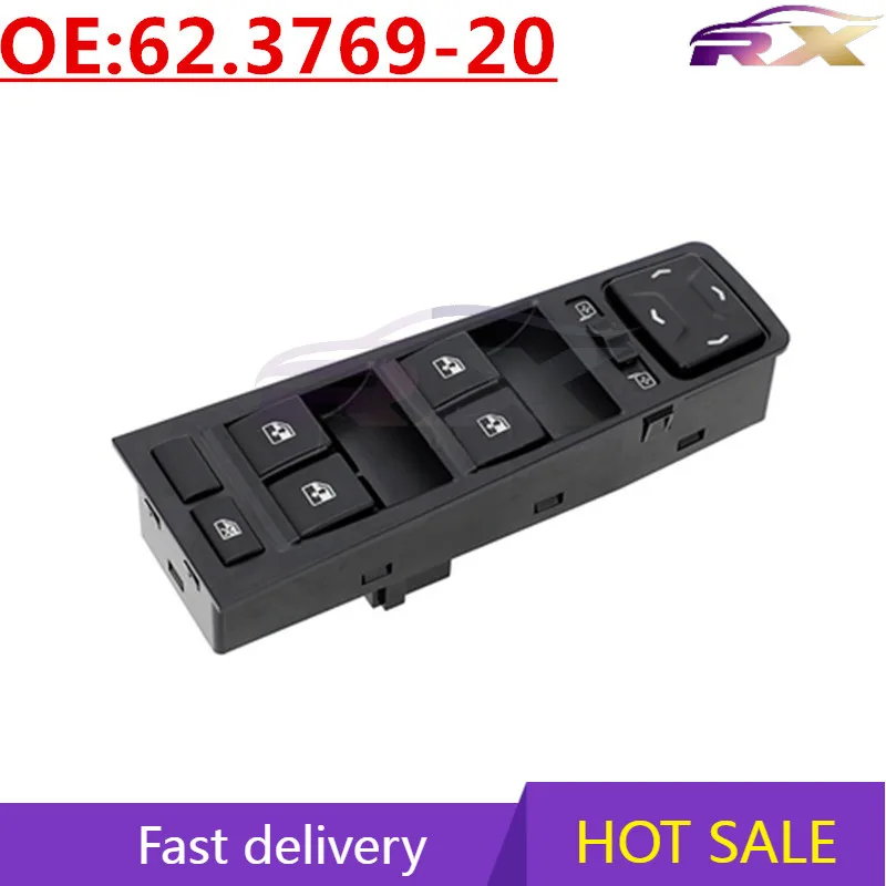 

OEM:62.3769-20 Auto Accessories Glass Lifter Switch Power Window Control Switch For Lada