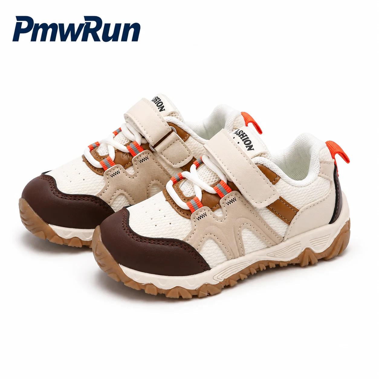 PU Leather Sport Shoes For Children Waterproof Anti-slippery Kid's Sneakers Outdoor Boy's Girl's Running Footwear Casual Shoes