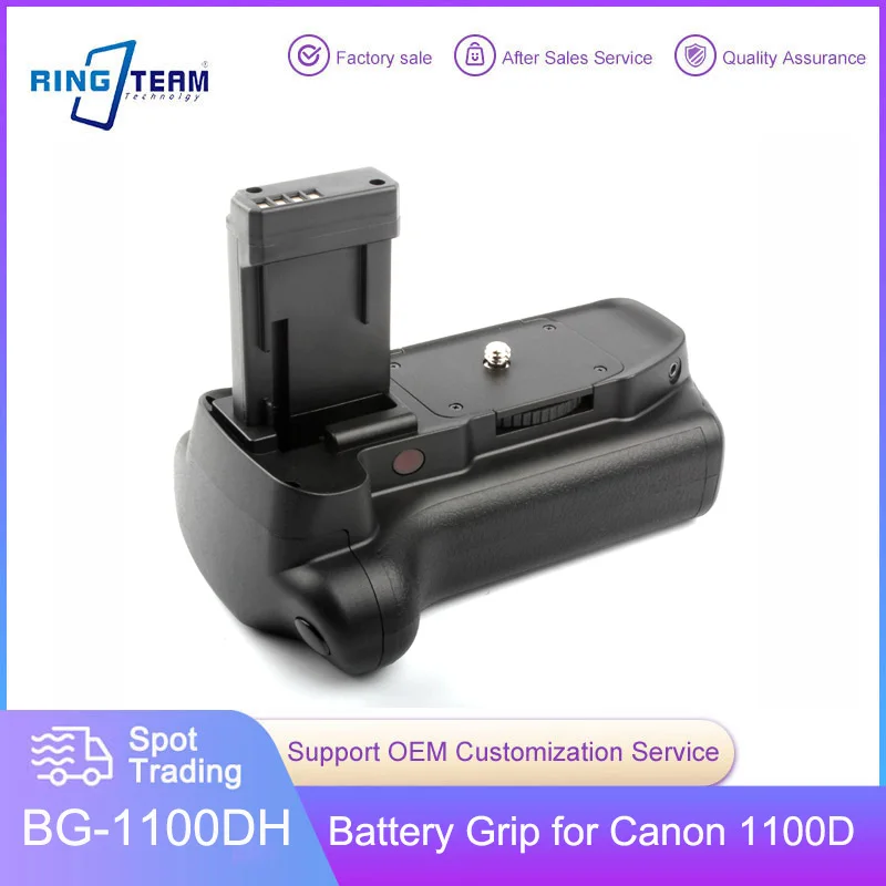 BG-1100D BG-1100DH Battery Grip For Canon SLR Camera 1100D 1200D 1300D 2000D T6 T5 T3 SLR Camera Handle With Remote Control